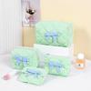 Compact Waterproof Makeup Bag - Stylish Coin & Earphone Pouch for Women