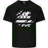 Torn Flag Brittany Mens Light Cotton T-Shirt