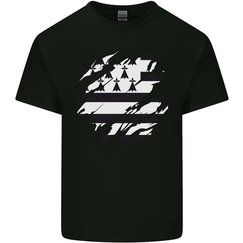 Torn Flag Brittany Unisexs Light Cotton TShirt