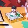 Christmas Snowman 3D Calendar 2026 Christmas Tree House Gift Ideas DIY Papercraft Note Cube Paper Block 3D Memo Pad Stationery