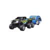 RC Truck, 1:64 Scale Truck With Lights, Remote Control Truck, 2.4GHz Rc Truck, Rechargeable Remote Control Semi Truck With Trailer