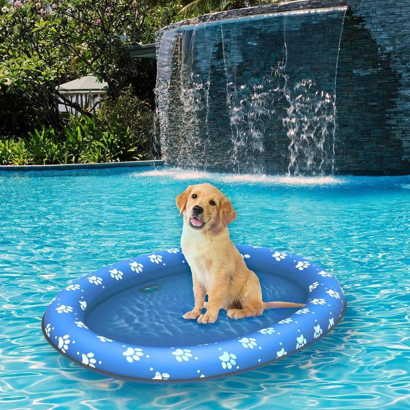 Dog Toy Pet Float with Cloth Cover Float Inflatable Float Dog Pet Water Supplies Dog Toys for Small Dogs
