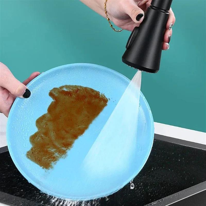 Universal Kitchen Faucet Extender 360° Swivel Aerator Plastic Splash Guard Strainer Sink Aerator Spout Kitchen Accessories