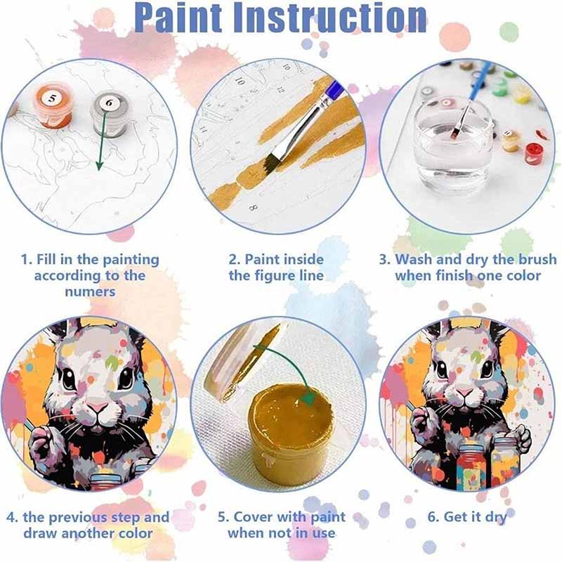 Disney Mickey Summer Paint By Number Kit Number Drawing Canvas DIY Picture Home Decor Disney Cartoon Painting Art For Adults Wall Gift