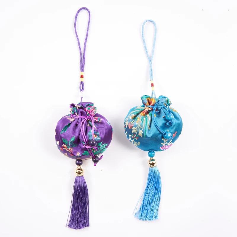 Xinjiang Cultural and Creative Museum Yili Lavender Perfume Bag Automobile Hanging Ornament Ping An NAFU Sachet Pouch Birthday Gift