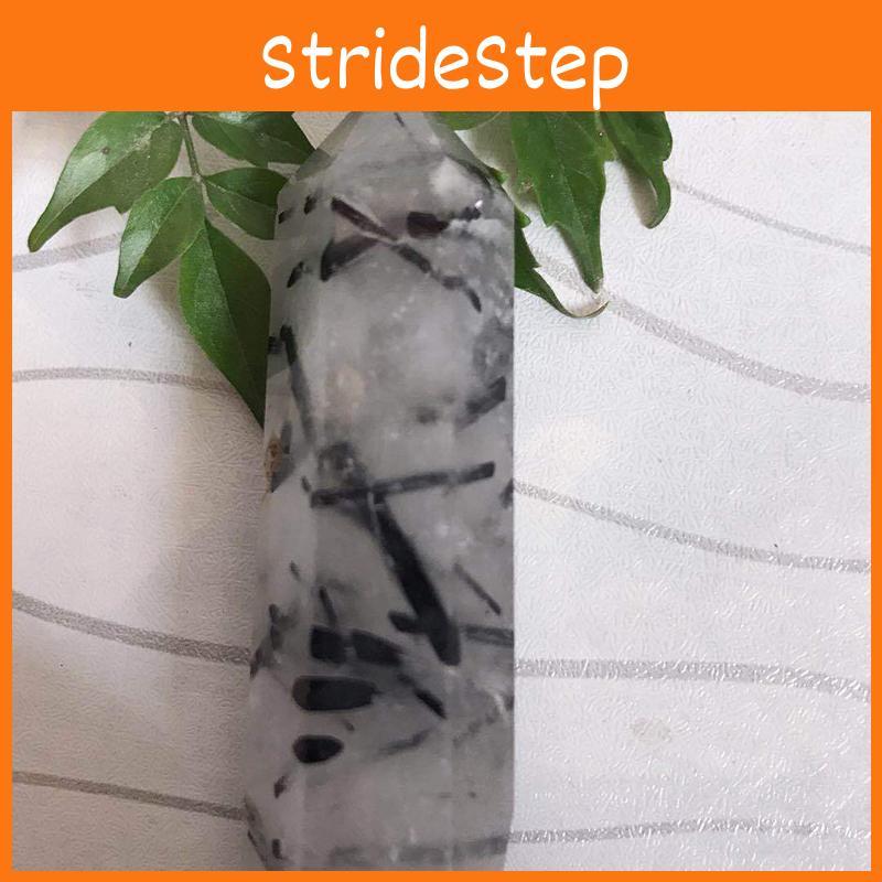 Unique Natural Black Tourmaline Crystal Obelisk Quartz Point Healing Decor Perfect For Spiritual Growth
