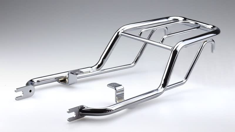Kijima Rear Carrier Rack for Double Seat Super Cub 110 and Cross Cub 110 ('18-) Chrome Plated, Part Number 210-268