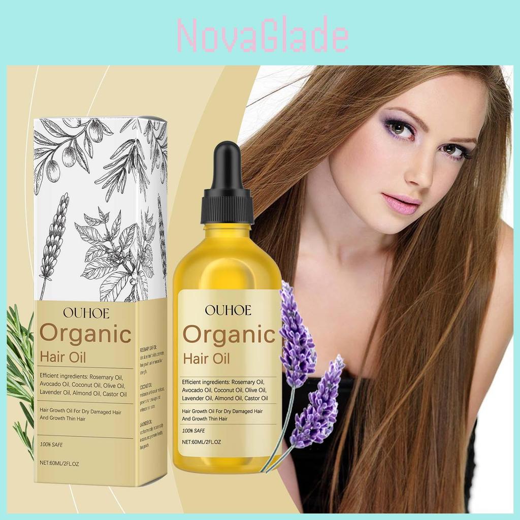 Ouhoe Hair Care Essential Oil Nourishing Scalp Strengthening Hair Serum For Damaged Hair