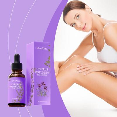 Aceite de Cyperus Rotundus para Depilación Prevenir Crecimiento del Cabello Productos Eliminar Inhibidor de Cabello para Aceite Corporal Hidratante 60ml