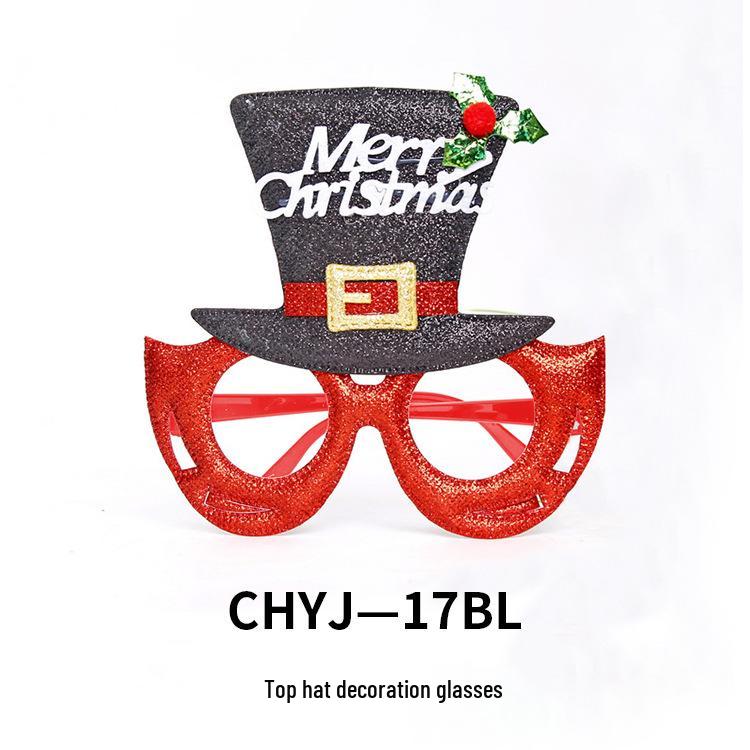 Festive Christmas Eyeglass Frames for Adults & Kids - Creative Holiday Party Accessories & Gifts