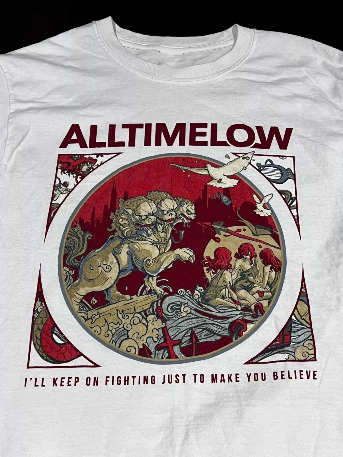 All Time Low I_ll Keep On Fighting Just To Make You Believe T-shirt MI038 M