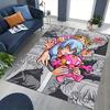 1pc Anime Cartoon Design Chair Mat - DUB PT BR - Office Desk Rug for Home Decor, Gaming Room, Bedroom, Living Room - Non-Slip Carpet Suitable for All