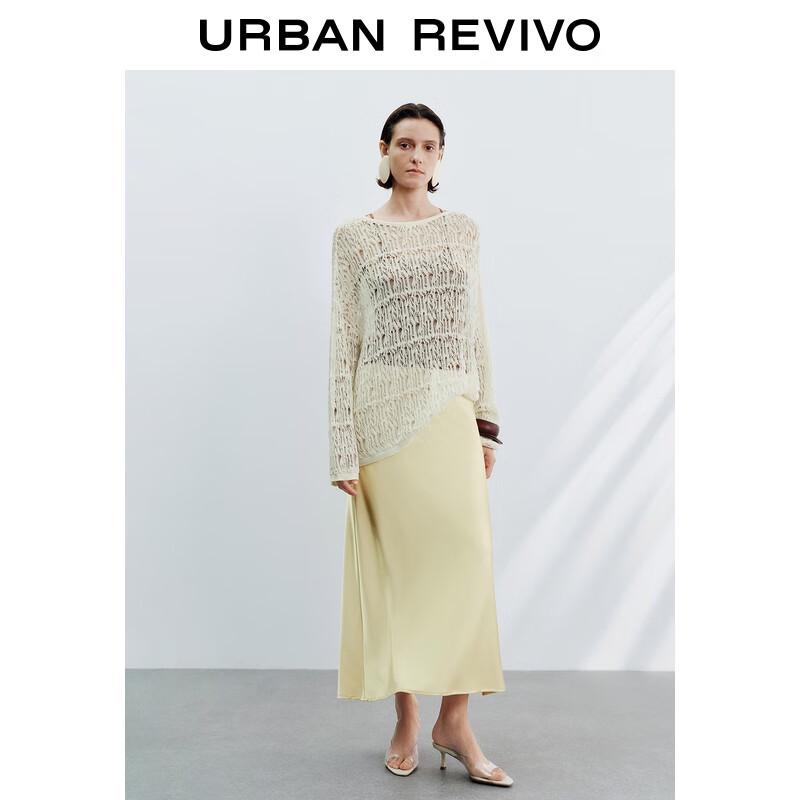 UR Fall Women's Loose Fit Cut-out Knit Sweater