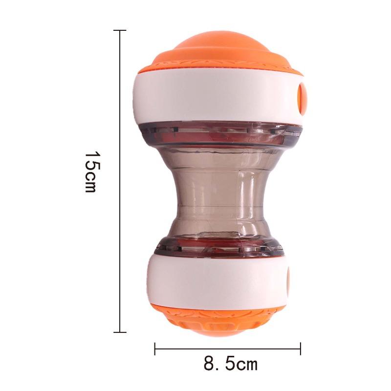 

Dog food leakage toy, pet food leakage device, training dog toy, self-entertaining and boring. The puppy can t bite it and it can rotate