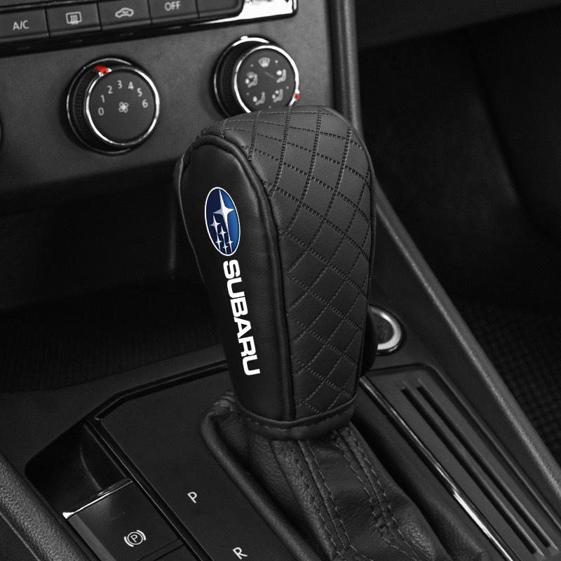 For Subaru STI Impreza Legacy WRX BRZ XV Forester Crosstrek Outback Ascent Car Center Console Gear Shift Knob Cover Handle Case Y15