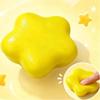 Yellow Star Sensory Fidget Toy 1Pcs Slow Rising Soft Squeeze Stress Relief Toy for Kids Christmas Small Gift