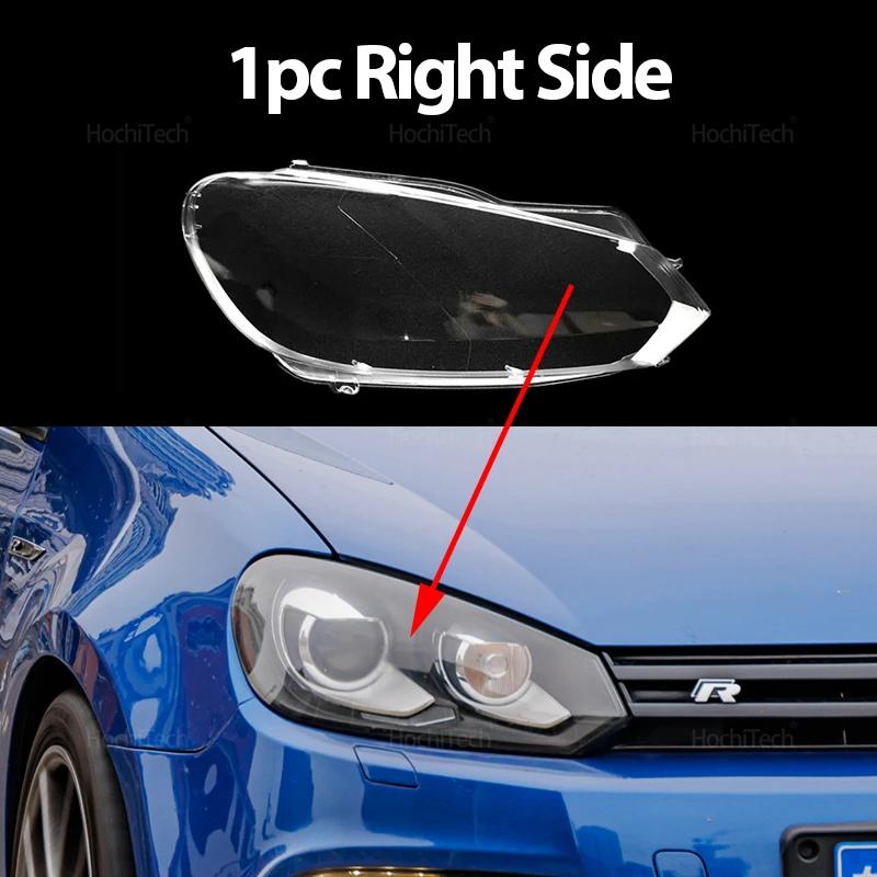 Headlight Lens Cover for Volkswagen VW Golf 6 MK6 5K GTI R 2010-2014 Car Headlamp Cover Transparent Lampshade Lamp Hood Shell