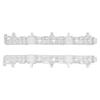 2Pcs Front Bumper Retainer Brackets For 13-21 Nissan NV200 622253LM0A 622243LM0A