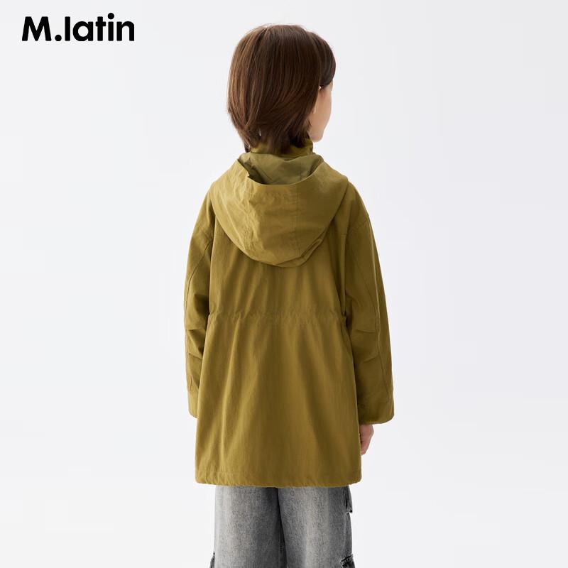 

M.Latin Boys Hooded Trench Coat 110
