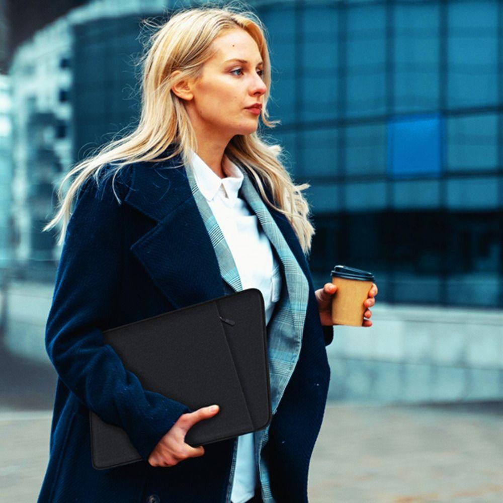 Waterproof Laptop Sleeve Case Portable Zipper Briefcase Bag Protective Computer Cover  Travel
