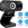 2026 Mini Webcam with HD Microphone Wide Angle USB Computer Camera for Small Room Live Streaming Meetings