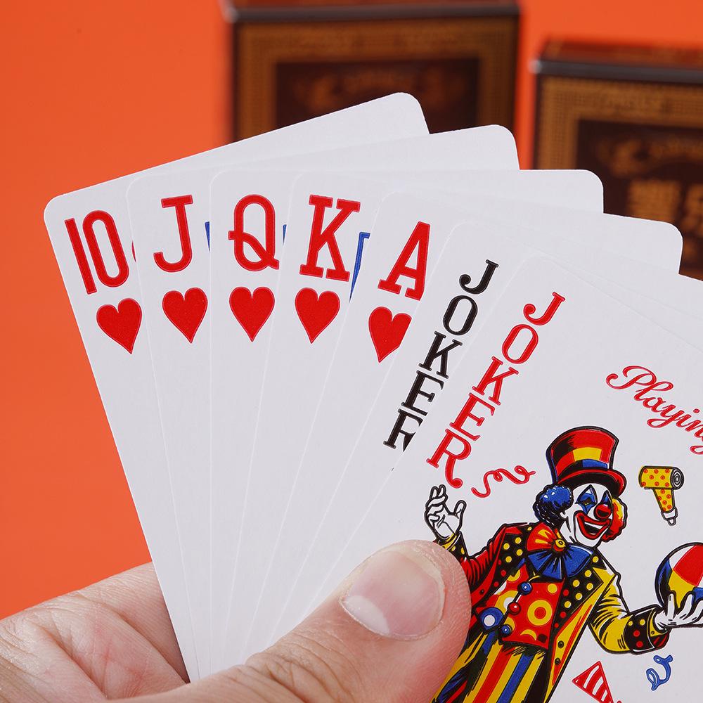 Xiang Yue High-End Poker Cards - Durable, Thickened Paper, Pack of 10 for Entertainment Clubs
