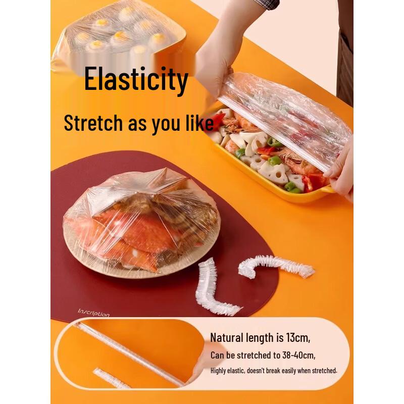 CHAHUA Disposable Drawstring Food Storage Covers