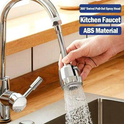 Filter Water Saving Sprayer Kitchen Faucet Extender 360 Degree Aerator Faucet Nozzle Swivel Tap