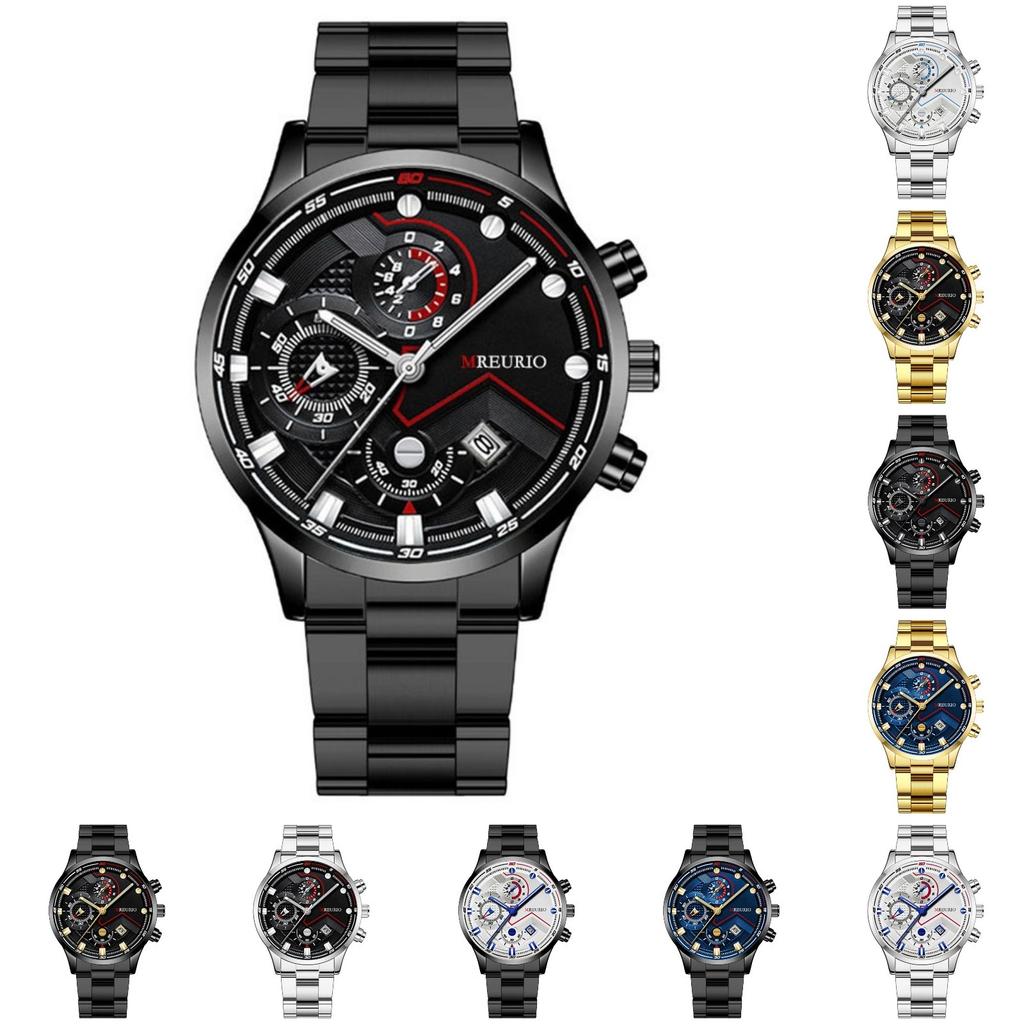 Mens Leather Business Fashion Watch Strap Watch For Gift Giving