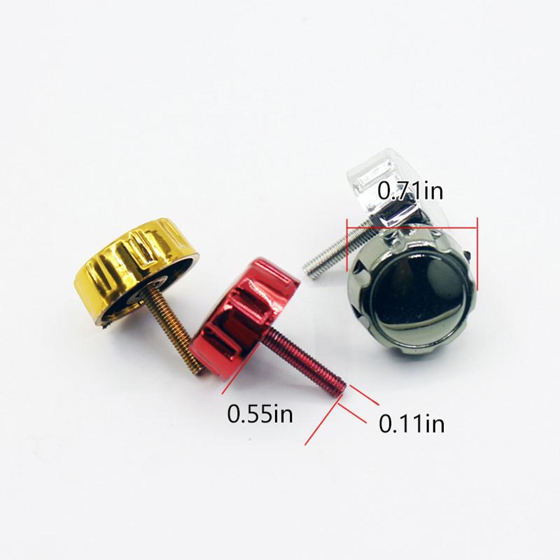 Fishing Reel Handle Screw Nut Multi-Color Rocker Arm Nut Universal Fishing Accessories