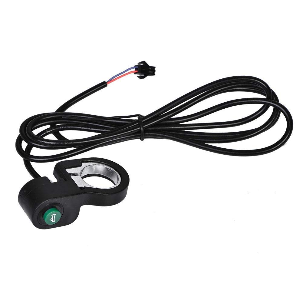 

Motocycle Horn Switch,Bicycle Plastic Horn Switch Button Accessory for Electric Bike Scooter