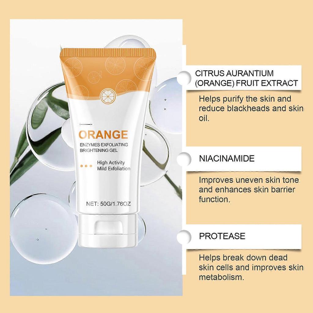 Exfoliating Blackhead Gel, Deeply Purifies Pores, Gently Cleans Nose and Chin Blackhead Exfoliating Gel