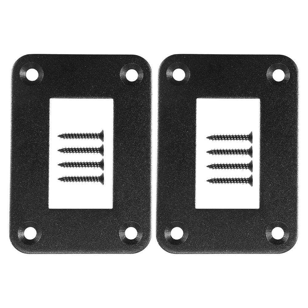 Automotive Replacement 2pcs Housing Automotive Switch Panel Rocker Switch Panel Housing Control Panel Easy Installation