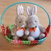 Source of Carrot Rabbit Doll White Rabbit Plush Toy Grab Machine Doll Doll Rabbit Children Gift