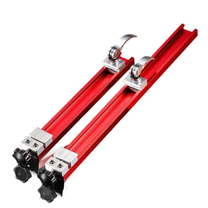 Professional Aluminum Miter Gauges For Power Chainsaws With Reverse Locking Mechanism And Two Size Available