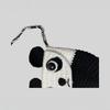 Women New Cartoon Panda Single-shoulder Bag 2025 New Fashion Hand-crocheted Adventure Crossbody Bag Popular Flip Cover Bag