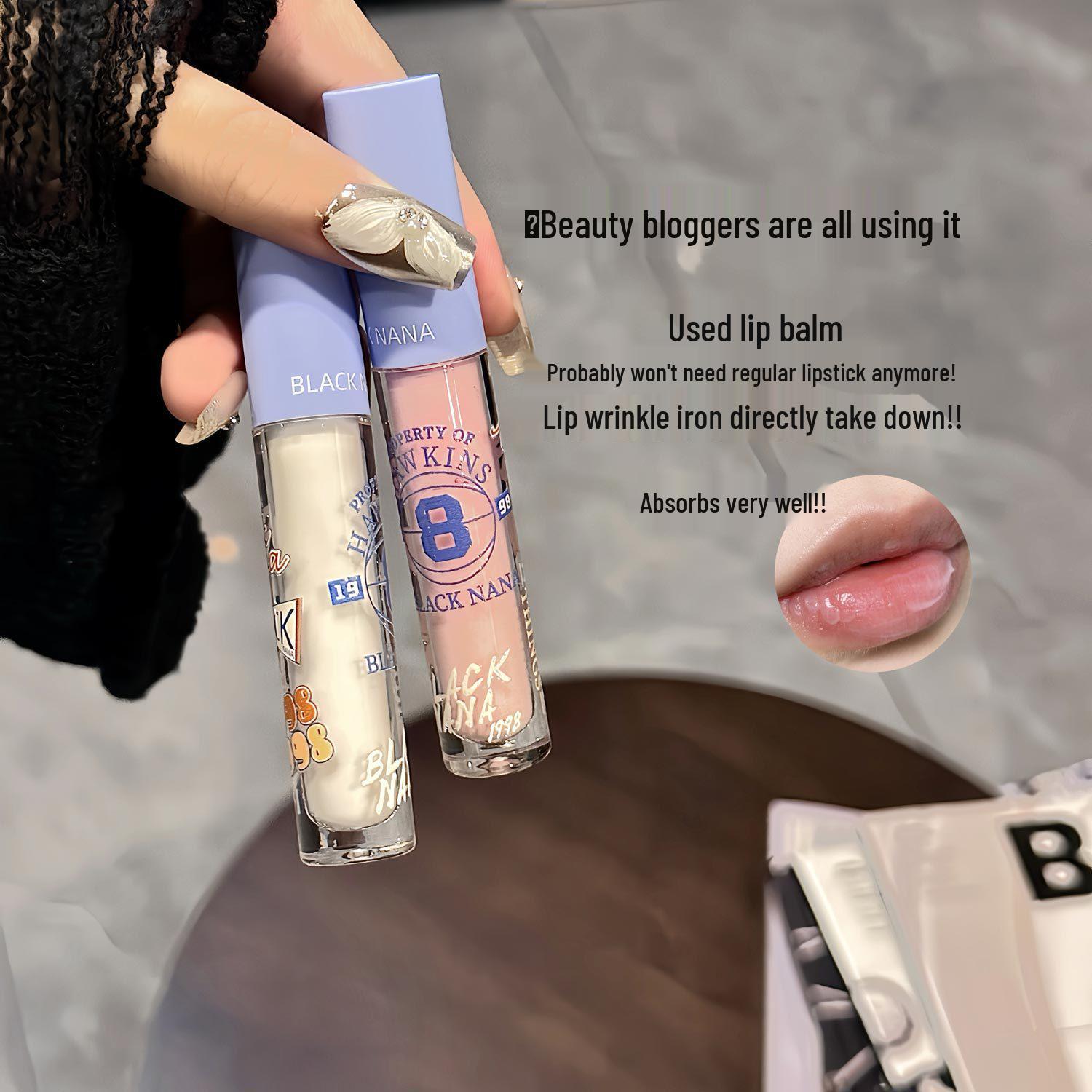 

BLACK NANA Увлажняющий бальзам и блеск для губ Misty Blue Peach DB68