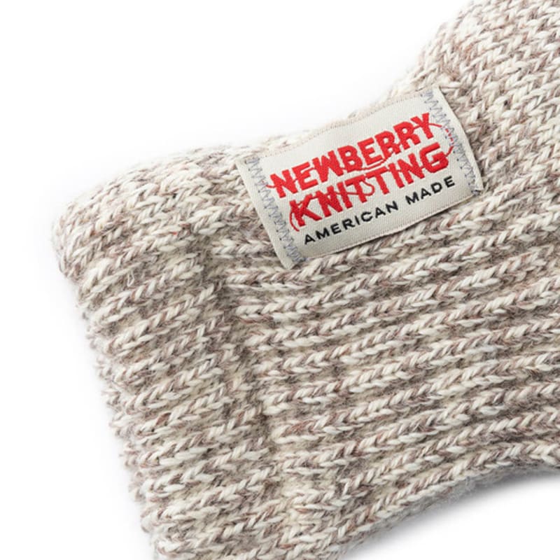 NEWBERRY KNITTING Semišové palčáky - Ovesné vločky