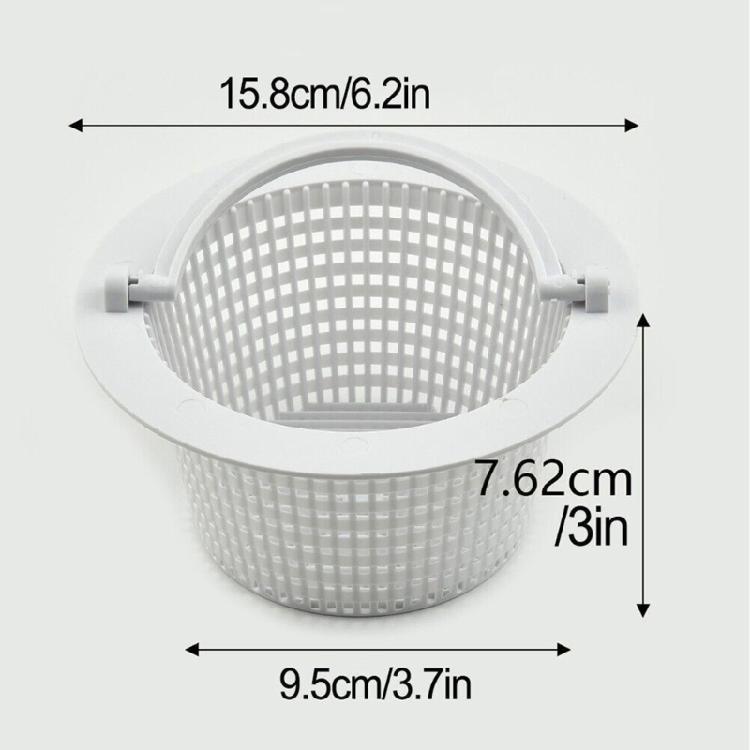 Quickly Change Skimmer Basket High Efficiency Pool Skimmer Basket Swimming Pool Maintenance Accessories