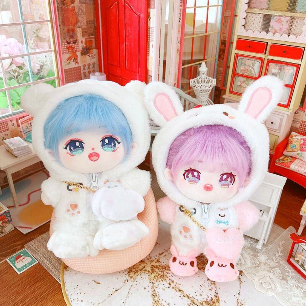Doll Clothing Idol Doll Outfit Clothes Fur Animal 20cm Doll Clothes  Doll Accessories