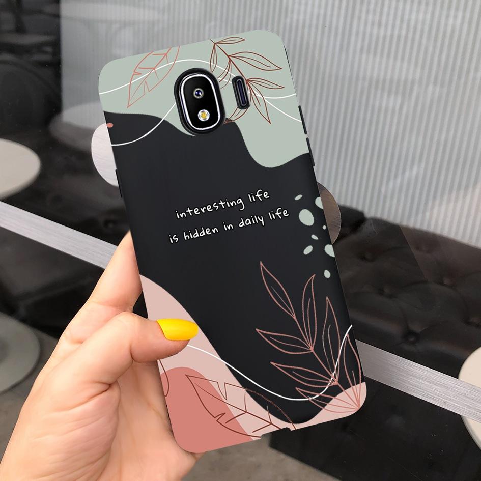 For Samsung Galaxy J4 J6 2018 EU Case SM-J400F J600F Lovely Cartoon Protective Skin Cover For Samsung J4 2018 J 4 J 6 Soft Coque