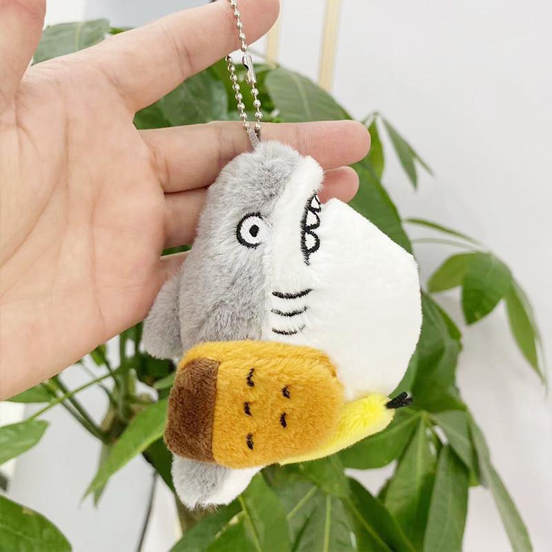 Shark Delightful Plush Keychain Doll Soft Mini Cuddly Toy Perfect For Girls Gifts Weddings At