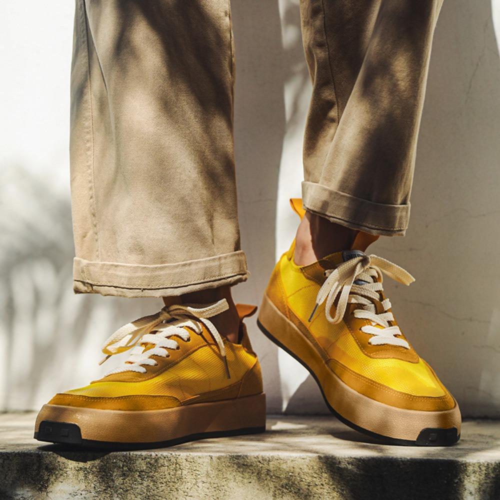 Fashion Men's Casual Shoes Breathable Canvas Shoes Mesh Men's Shoes Leisure Sports Shoe Sneakers Men Zapatos Casuales Para Hombres