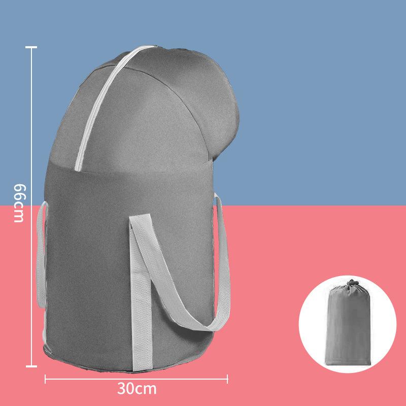 

1 шт. Портативная складная ванна для ног с ручками, идеально подходит для замачивания ног во время путешествий, кемпинга и активного отдыха 66cm серый