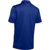 Under Armour Solid Fit Logo Print Short Sleeve Polo Shirt Men Tops Blue 1290140-400