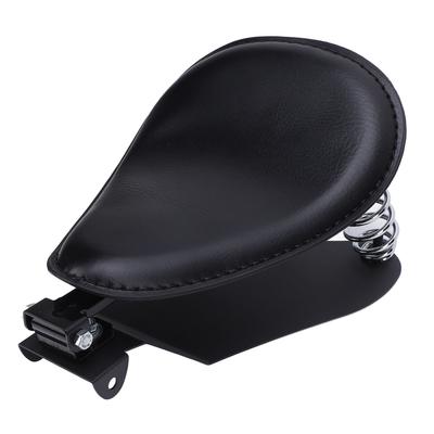 Motorcycle   Seat with Spring Bracket Kit Faux Leather Strong Support   Fit for Retro Motorcycle