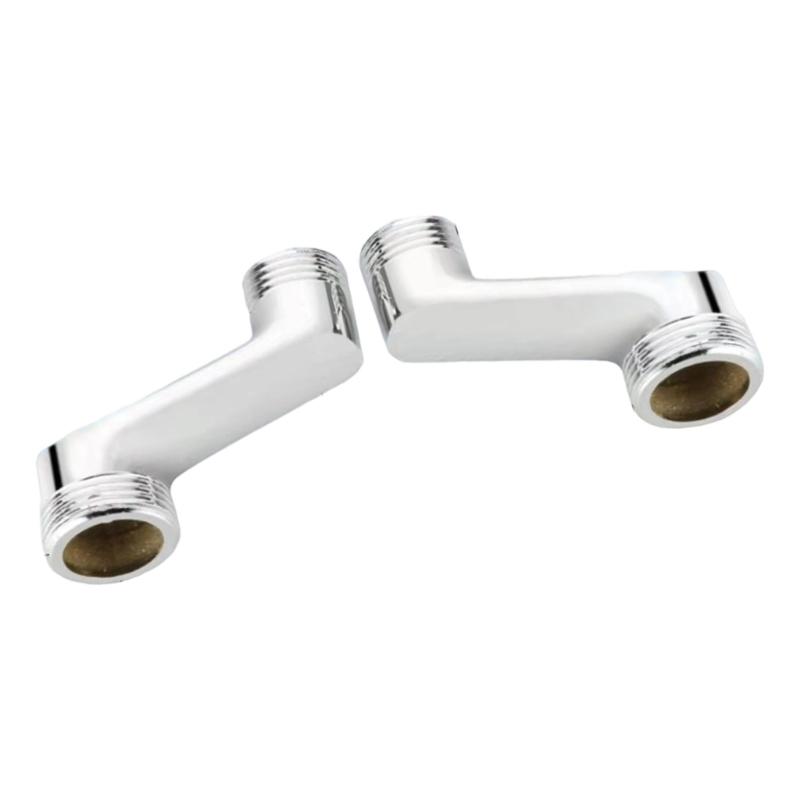 652F Easy installs Brass Shower Adapters Threaded Design Bathroom Faucet Connection Bathroom Fixture Reducers Adapters for Home