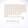 1 Set Wool Felt Polishing Wheel Kit - Multi-Shape Buffing Set For Rotary Tools, Ideal For Jewelry & Metal
