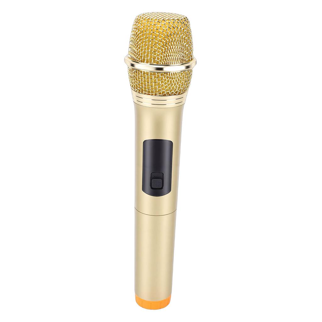 2.4G Wireless Microphone with USB Receiver Handheld Dynamic Mic for Outdoor Speaker Computer Phone Amplifier