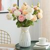Artificial Flower Bouquet with Vase